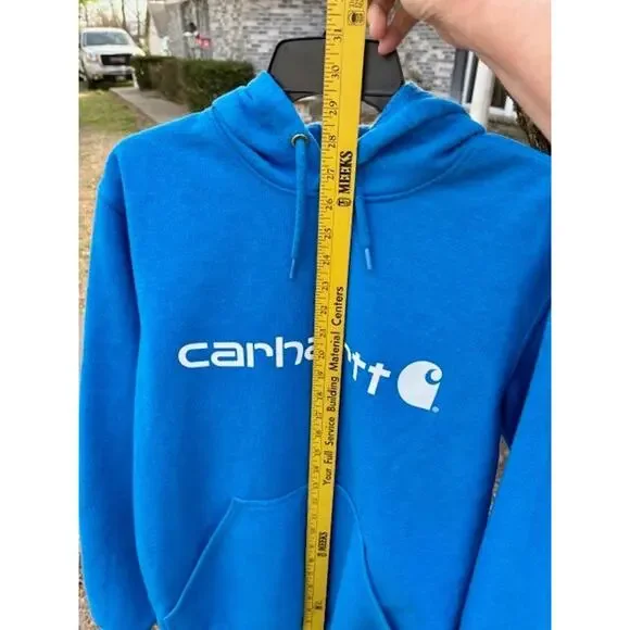Carhartt Men's Blue Sweatshirt Size Small Model TS0074-M - Picture 4 of 9